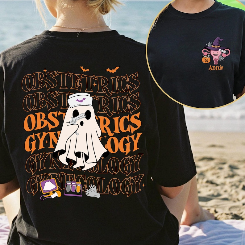Obgyn Nurse Halloween Sweatshirt, IVF Nurse Gift, Obgyn Obstetrics Nurse Shirt