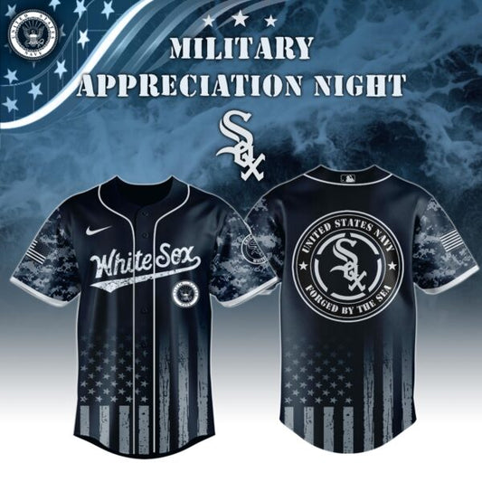 Chicago White Sox MLB x Navy Military Appreciation Night Jersey Editions Limited
