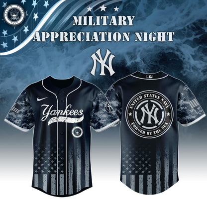 New York Yankees MLB x Navy Military Appreciation Night Jersey Editions Limited