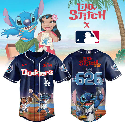 Los Angeles Dodgers x Lilo Stitch Limited Edition Jersey