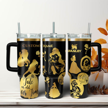 Custom Name DN Beauty and The Beast Tumbler - 501HLTB044