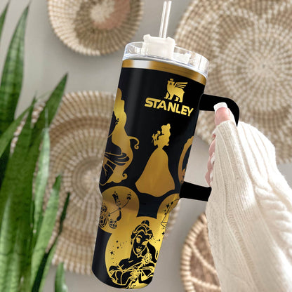 Custom Name DN Beauty and The Beast Tumbler - 501HLTB044