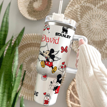 DN Mickey and Minnie Custom 40oz Tumbler - 501MC-TB023