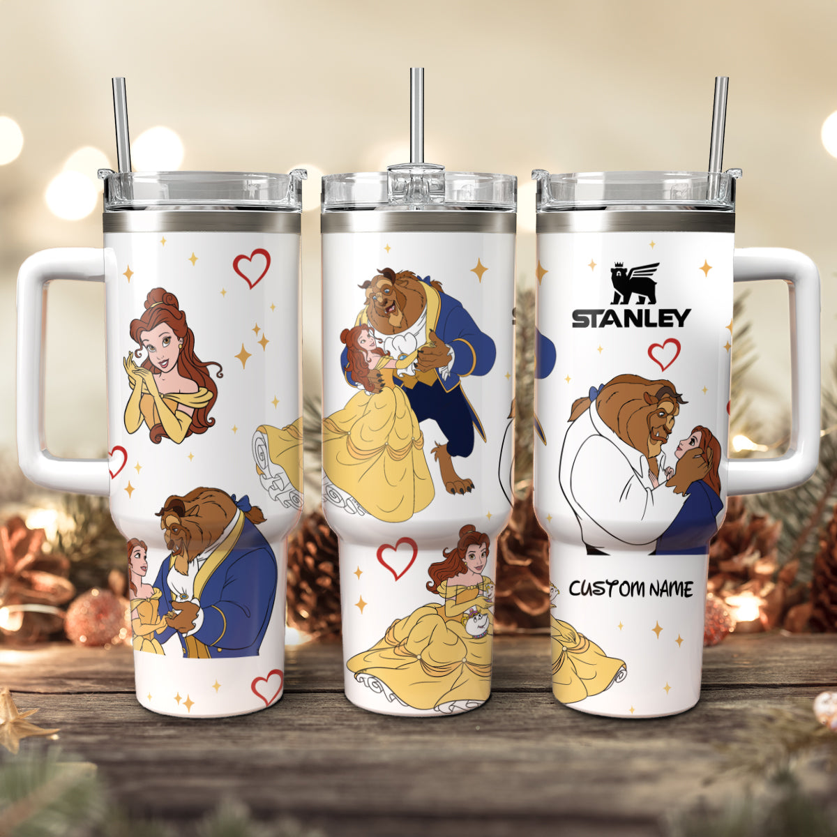 DN Beauty and The Beast Tumbler - 501HLTB045