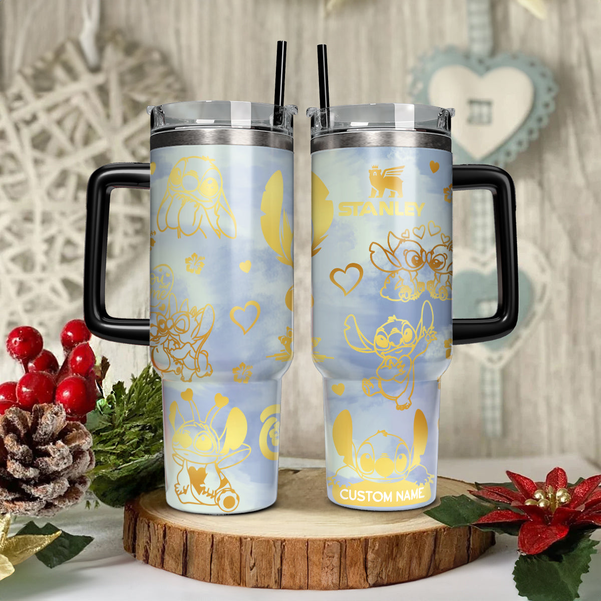 A Gift For Stitch Fan Custom Tumbler 40 oz - 412MC-TB019