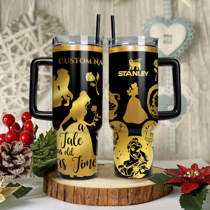 Custom Name DN Beauty and The Beast Tumbler - 501HLTB044