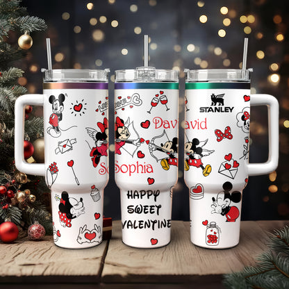 DN Mickey and Minnie Custom 40oz Tumbler - 501MC-TB023