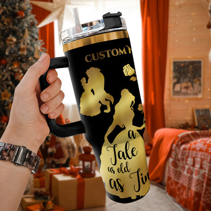 Custom Name DN Beauty and The Beast Tumbler - 501HLTB044