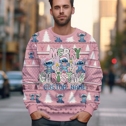 Custom Stitch Ugly Sweater _ 411QA-US007