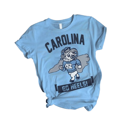 North Carolina Tar Heels NCAA “Go Heels” Fleece Pajamas Set - 503HL- PJ050
