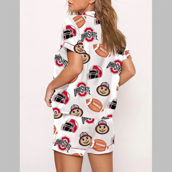 Best Gift For Ohio State Football Fan - Pajama Set 501MC-PJ012