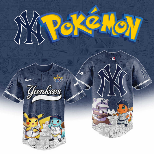 New York Yankees x Pokémon Go Baseball Jersey Editions Limited