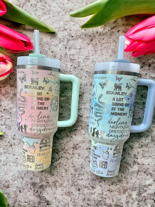 40oz Eras Tumbler TW5 - Perfect Gift For Fans