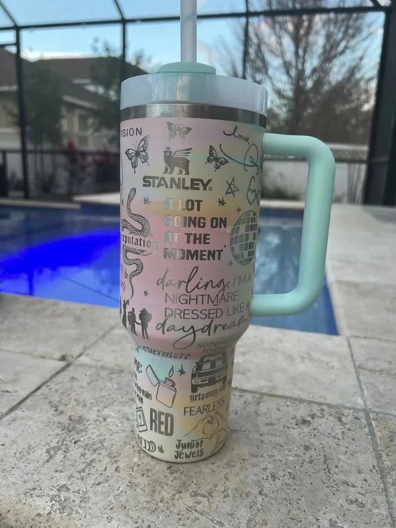 40oz Eras Tumbler TW5 - Perfect Gift For Fans