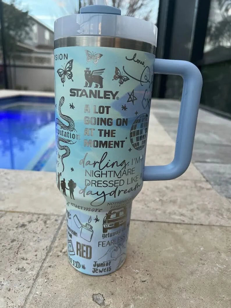 40oz Eras Tumbler TW5 - Perfect Gift For Fans