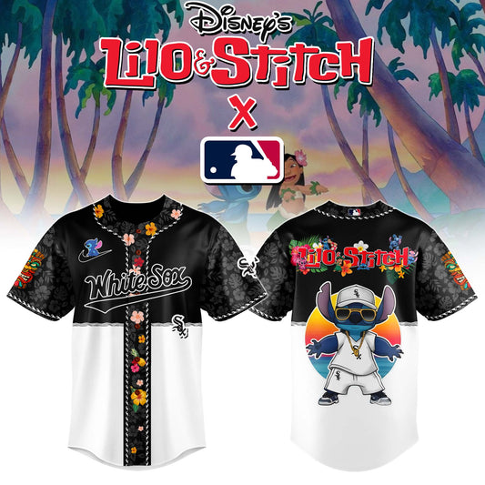 Chicago White Sox MLB x Lilo & Stitch Jersey Limited